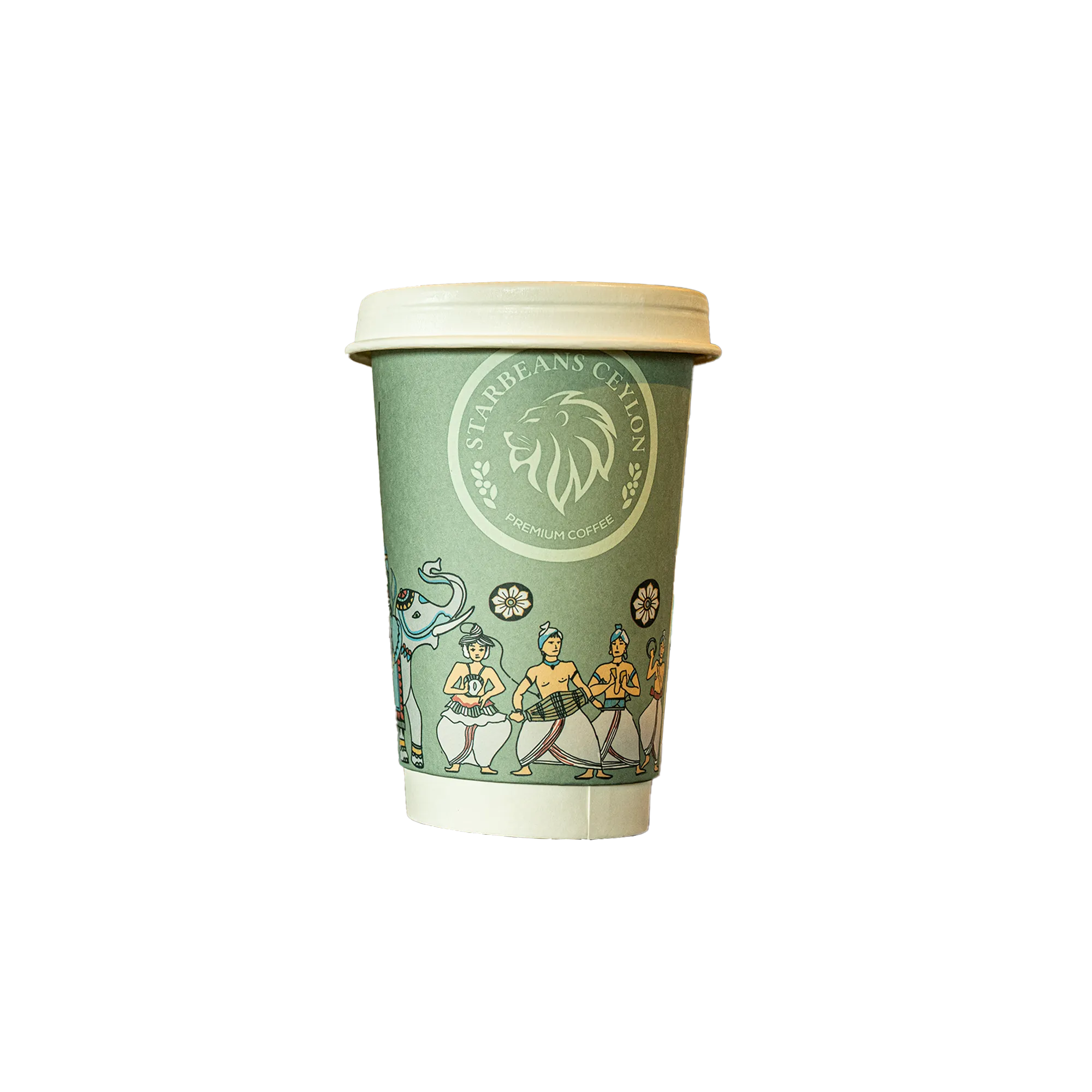 Take way coffee large